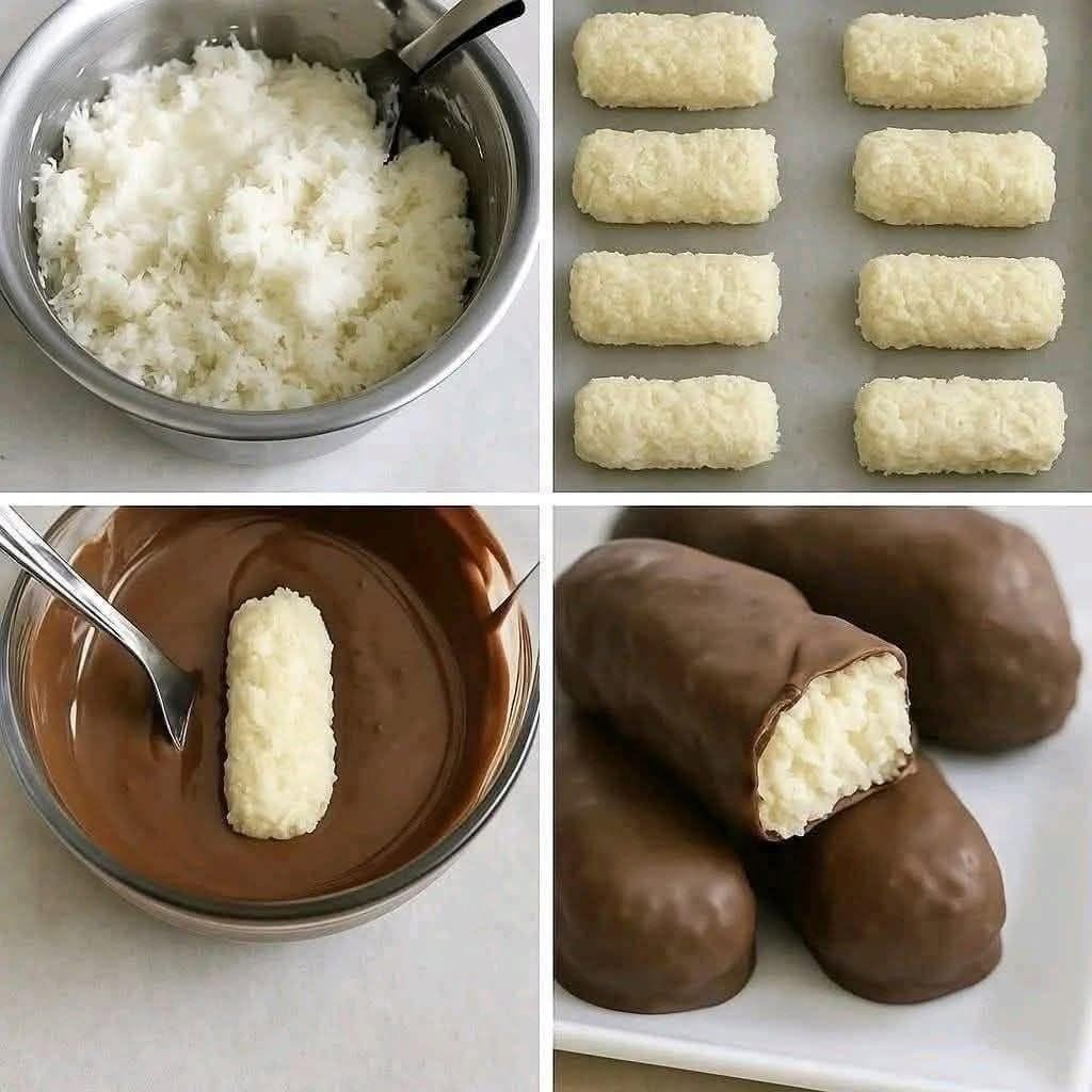  Keto Bounty Bars (Sugar free)