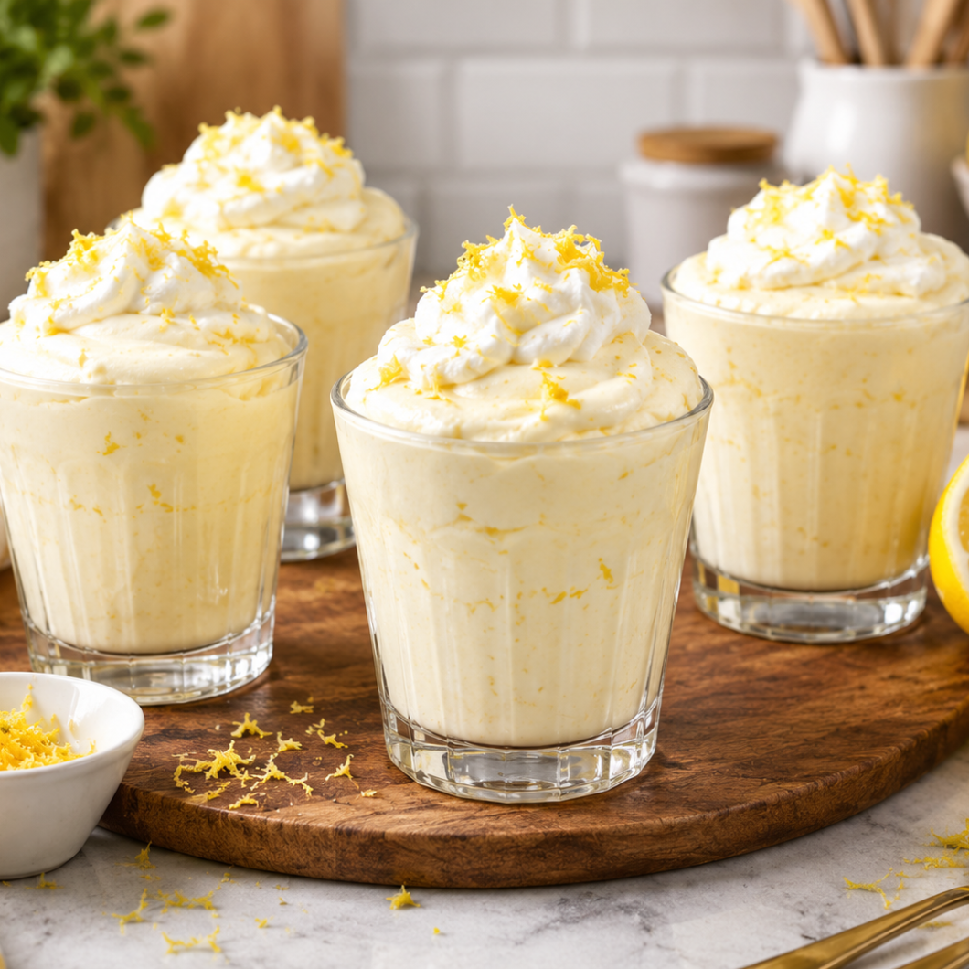 Lemon Mousse Dessert