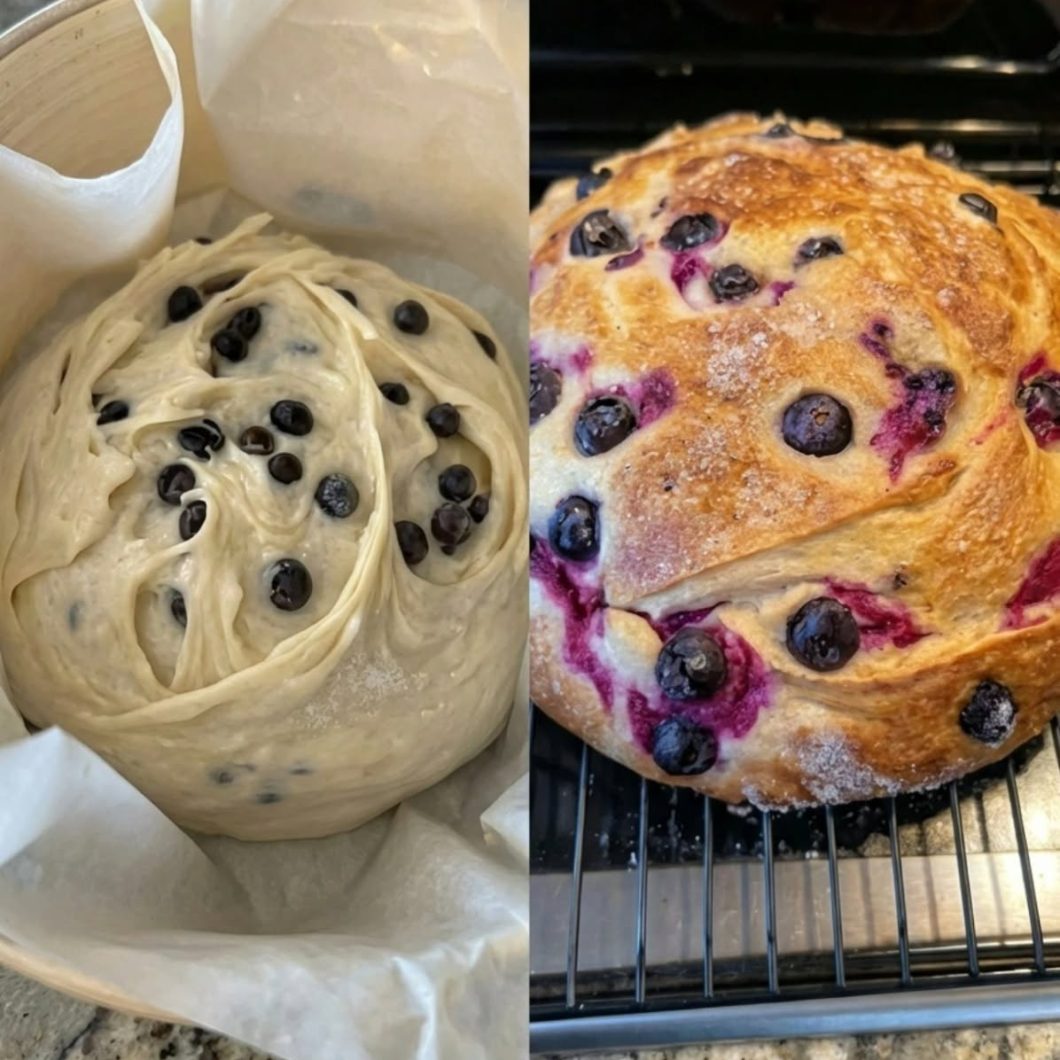 Blueberry Cream Cheese Loaf 