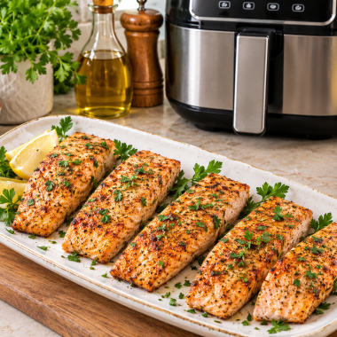Air Fryer Salmon