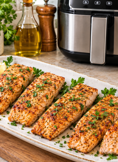 Air Fryer Salmon
