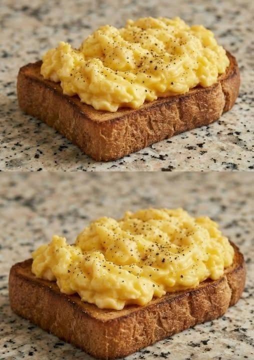 Healthy Soft Scrambled Eggs