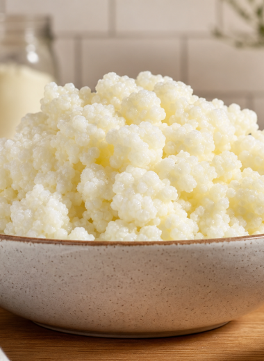 Healthy Homemade Milk Kefir