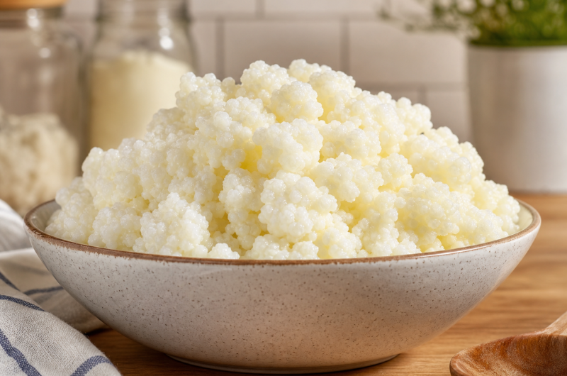 Healthy Homemade Milk Kefir