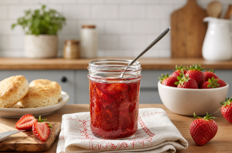 Easy Homemade Rhubarb Jam