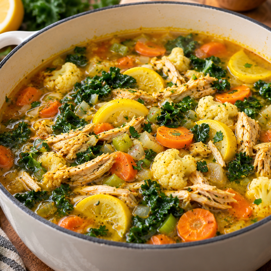 Anti-Inflammatory Vegetable Soup Recipe