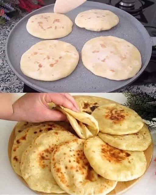 Air Fryer Galic Butter Flatbread